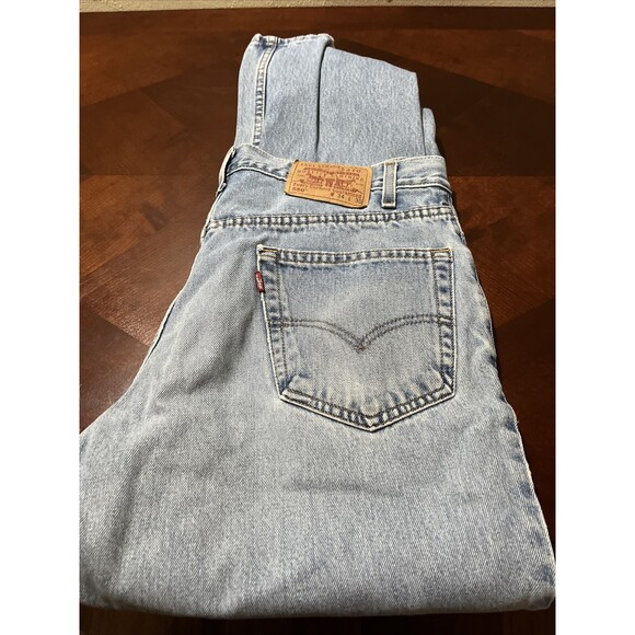 Levi's 550 Relaxed Fit Jeans Mens 34 X 30 Blue Denim Workwear Levis - Picture 2 of 5